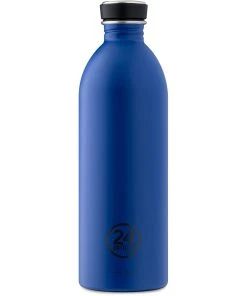 24Bottles Chromatic Urban Trinkflasche 1000 Ml In Gold Blue