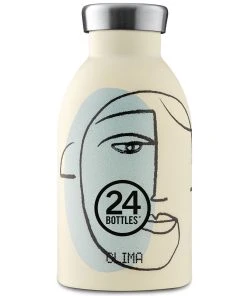 24Bottles Clima Trinkflasche 330 Ml In White Calypso