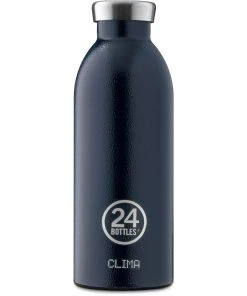 24Bottles Rover Clima Trinkflasche 500 Ml In Rustic Deep Blue