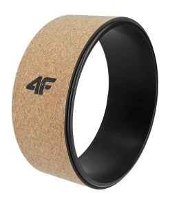 4F Yoga-Roller In Hellbraun/ Schwarz