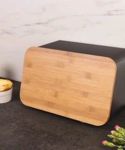 5five Simply Smart Brotkasten In Grau -Relaxdays Verkaufsshop 5five simply smart brotkasten in grau 2