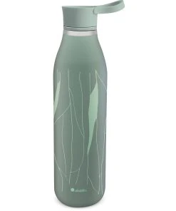 Aladdin CityLoop Isolierflasche, 0,6L, Salbei-Grün + Print