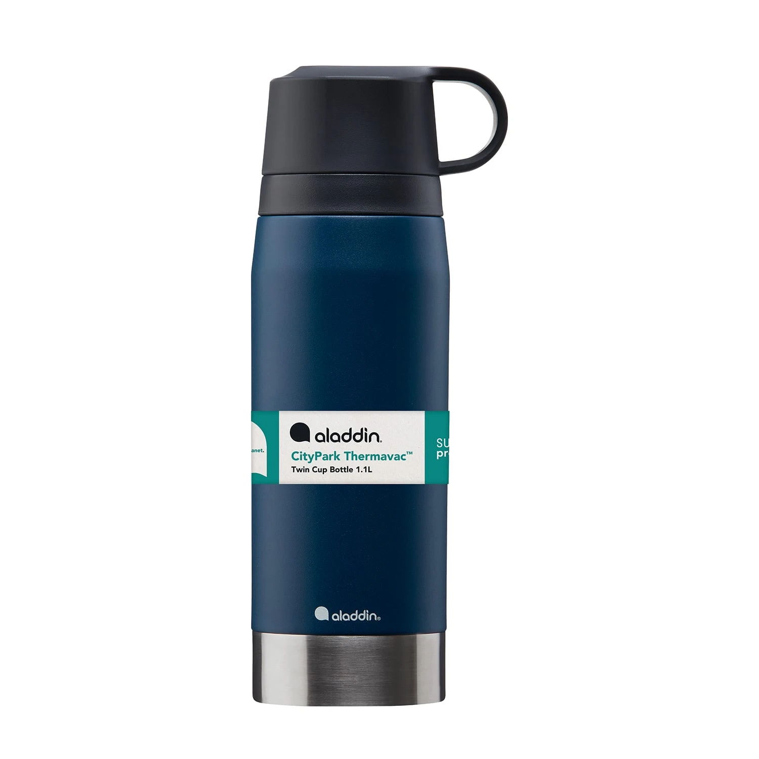 Aladdin CityPark Thermoflasche, 1,1L, Navy-Blau 2 Aladdin CityPark Thermoflasche, 1,1L, Navy-Blau – Bild 2