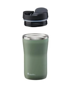 Aladdin Coffee To Go Thermobecher Café In Salbei-Grün - 0.25L -Relaxdays Verkaufsshop aladdin coffee to go thermobecher cafe in salbei grun 0 25l 3