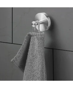 AMARE 2er-Set: Edelstahl-Handtuchhaken In Silber - Ø 5 Cm -Relaxdays Verkaufsshop amare 2er set edelstahl handtuchhaken in silber o 5 cm 3