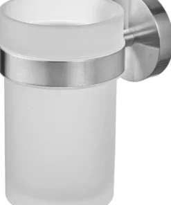 AMARE Zahnbürstenhalter In Silber - (H)9 X (T)7 Cm