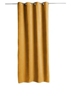 Atmosphera Créateur D'intérieur Fenstervorhang In Gelb