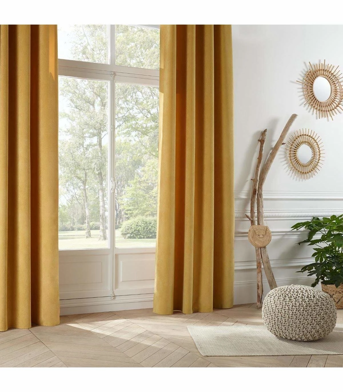 Atmosphera Créateur D'intérieur Fenstervorhang In Gelb 5 Atmosphera Créateur D'intérieur Fenstervorhang In Gelb – Bild 5