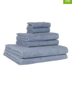 Avance 6tlg. Handtuch-Set In Blau