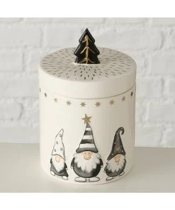 Boltze 2er-Set: Vorratsdosen "Jörgen" In Creme/ Schwarz - (H)17 X Ø 11 Cm -Relaxdays Verkaufsshop boltze 2er set vorratsdosen jorgen in creme schwarz h 17 x o 11 cm 2