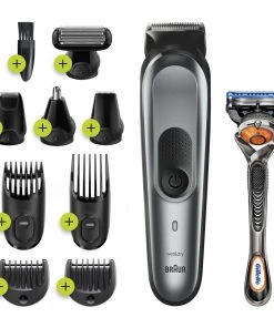 Braun All-in-One Bartschneider Und Haarschneidemaschine "MGK7221" In Grau