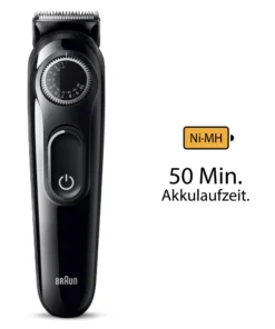 Braun Barttrimmer "BT3410" Grey -Relaxdays Verkaufsshop braun barttrimmer bt3410 grey 4 scaled