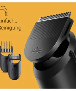 Braun Barttrimmer "BT3410" Grey -Relaxdays Verkaufsshop braun barttrimmer bt3410 grey 5 scaled