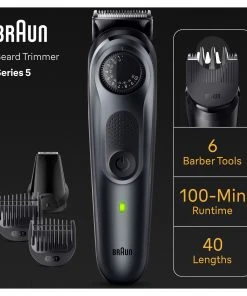 Braun Barttrimmer "BT5450" Slate Grey -Relaxdays Verkaufsshop braun barttrimmer bt5450 slate grey 2 scaled