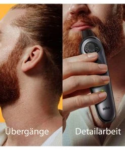 Braun Barttrimmer "BT5450" Slate Grey -Relaxdays Verkaufsshop braun barttrimmer bt5450 slate grey 4 scaled