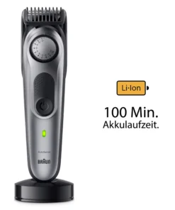 Braun Barttrimmer "BT7420" Spc Grey -Relaxdays Verkaufsshop braun barttrimmer bt7420 spc grey 8 scaled