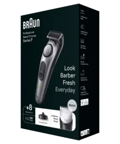 Braun Barttrimmer "BT7420" Spc Grey -Relaxdays Verkaufsshop braun barttrimmer bt7420 spc grey 9 scaled