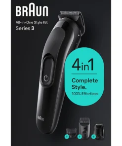 Braun Barttrimmer "Series 3 - SK3400 Styling Kit" In Schwarz