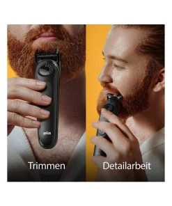 Braun Barttrimmer "Series 5 - BT5420" In Schwarz -Relaxdays Verkaufsshop braun barttrimmer series 5 bt5420 in schwarz 4