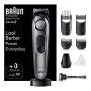 Braun Barttrimmer "Series 7 - BT7420" In Silber