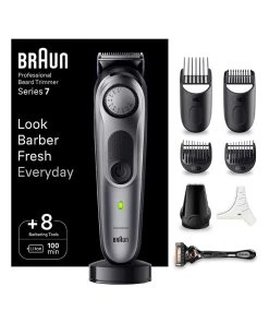 Braun Barttrimmer "Series 7 - BT7420" In Silber