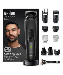 Braun Barttrimmer "Series 7 - MGK7460" In Schwarz