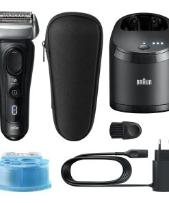 Braun Elektrischer Rasierer "Series 8 - 8450cc System Wet&dry" In Schwarz -Relaxdays Verkaufsshop braun elektrischer rasierer series 8 8450cc system wetanddry in schwarz 3