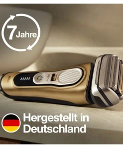 Braun Elektrischer Rasierer "Series 9 - 9419s Wet&dry" In Gold -Relaxdays Verkaufsshop braun elektrischer rasierer series 9 9419s wetanddry in gold 3