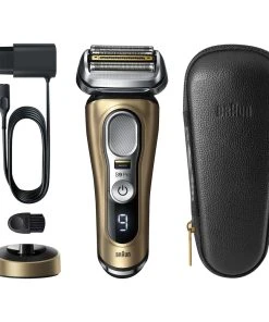 Braun Elektrischer Rasierer "Series 9 - 9419s Wet&dry" In Gold -Relaxdays Verkaufsshop braun elektrischer rasierer series 9 9419s wetanddry in gold 5