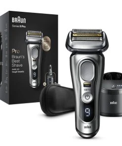 Braun Elektrischer Rasierer "Series 9 - 9467cc System Wet&dry" In Silber