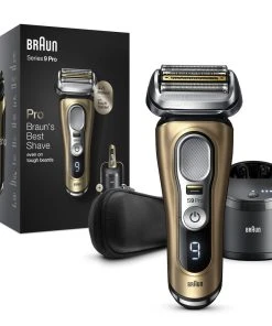 Braun Elektrischer Rasierer "Series 9 - 9469cc System Wet&dry" In Gold