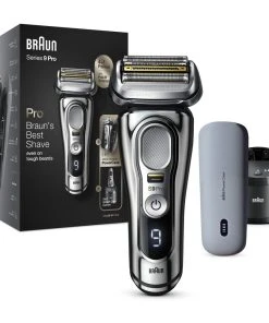 Braun Elektrischer Rasierer "Series 9 - 9476cc System Wet&dry" In Silber
