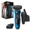 Braun Elektrorasierer "Series 6 - 61-B7500cc" In Dunkelblau/ Schwarz