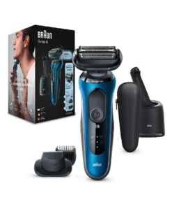 Braun Elektrorasierer "Series 6 - 61-B7500cc" In Dunkelblau/ Schwarz