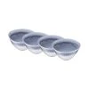 Butlers 4x Schale 640ml ATLANTIS In Blau