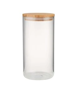 Butlers 4x Vorratsgläser 1750ml WOODLOCK In Transparent -Relaxdays Verkaufsshop butlers 4x vorratsglaser 1750ml woodlock in transparent 2