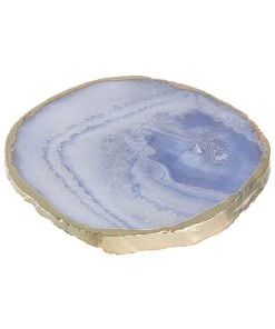 Butlers Edelsteinuntersetzer Ø11cm CRYSTAL In Blau-Gold