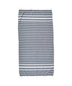 Butlers Hamamtuch L 170 X B 90cm SURFSIDE In Blau -Relaxdays Verkaufsshop butlers hamamtuch l 170 x b 90cm surfside in blau 2