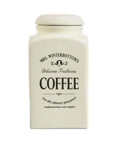 Butlers Kaffeedose 1,3 L MRS. WINTERBOTTOM'S In Creme