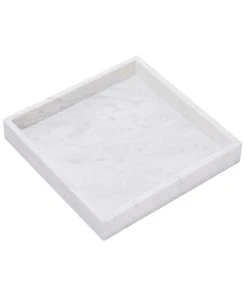 Butlers Marmor-Tablett L 30 X B 30cm MARBLE In Weiß