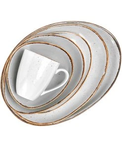 Butlers Platzteller L 31 X B 23cm FINCA In Grau -Relaxdays Verkaufsshop butlers platzteller l 31 x b 23cm finca in grau 3