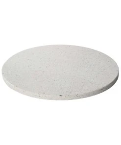 Butlers Platzteller Ø30cm TERRAZZO In Weiß-Hellgrau