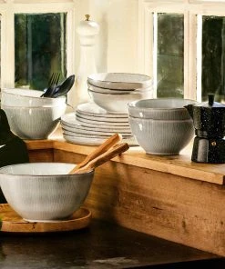 Butlers Schale Ø23cm HENLEY In Hellgrau -Relaxdays Verkaufsshop butlers schale o23cm henley in hellgrau 3