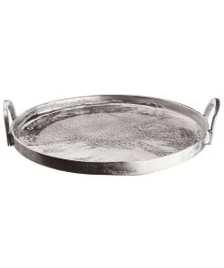 Butlers Tablett Mit Griffen Ø40cm BANQUET In Silber