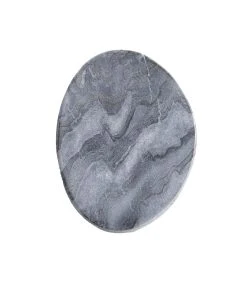 Butlers Untersetzer Marmor Organisch L 12 X B 9cm MARBLE In Grau