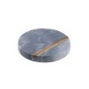 Butlers Untersetzer Mit Goldstreifen Ø10cm MARBLE In Grau