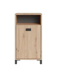 ByLiving Badezimmer-Schrank Wellness In Artisan Eiche - (B) 42 X (H) 77,5 X (T) 31 Cm -Relaxdays Verkaufsshop byliving badezimmer schrank wellness in artisan eiche b 42 x h 77 5 x t 31 cm 2 scaled