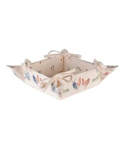 Clayre & Eef Brotkorb In Beige - (B)35 X (H)8 X (T)35 Cm