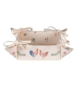 Clayre & Eef Brotkorb In Beige - (B)35 X (H)8 X (T)35 Cm -Relaxdays Verkaufsshop clayre and eef brotkorb in beige b 35 x h 8 x t 35 cm 3