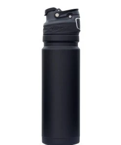 Contigo Trinkflasche FreeFlow Stainless Steel In Licorice -Relaxdays Verkaufsshop contigo trinkflasche freeflow stainless steel in licorice 2